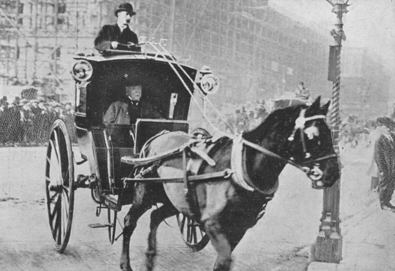 Le Premier ministre prend un taxi, d