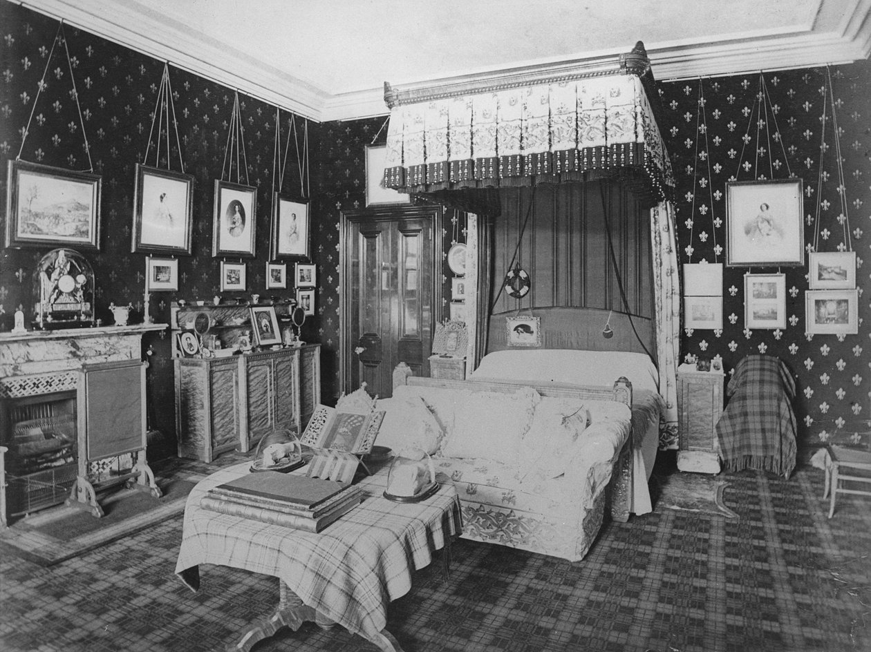 La chambre de la reine, château de Balmoral - English Photographer