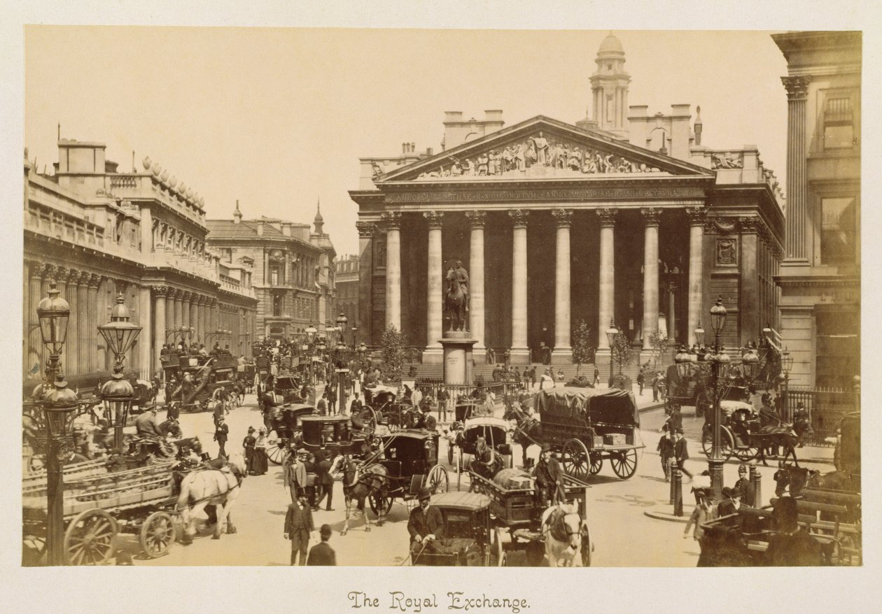 La Bourse Royale (photo sépia) - English Photographer