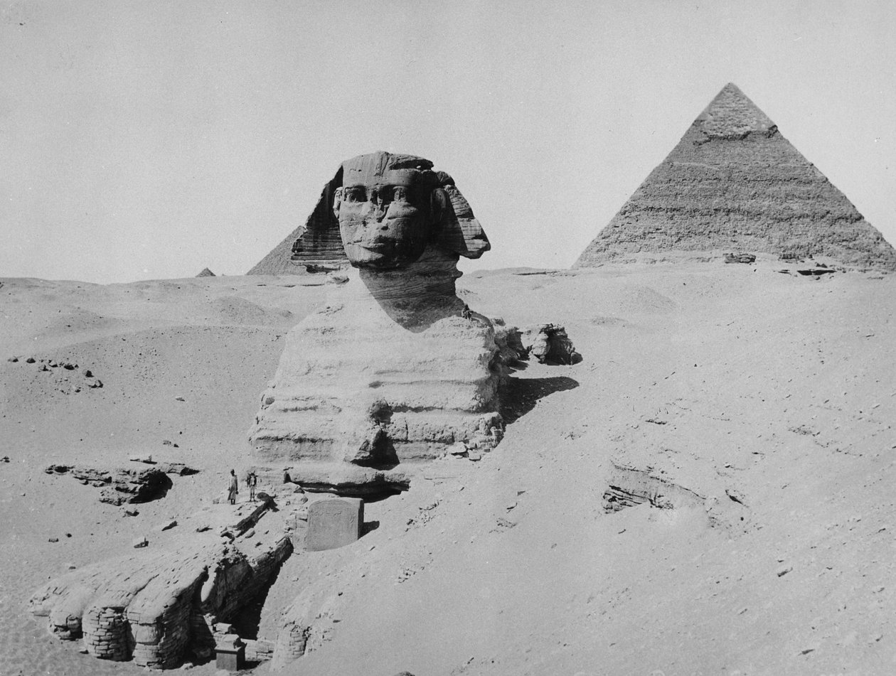 Le Sphinx et la Pyramide de Khéphren - English Photographer