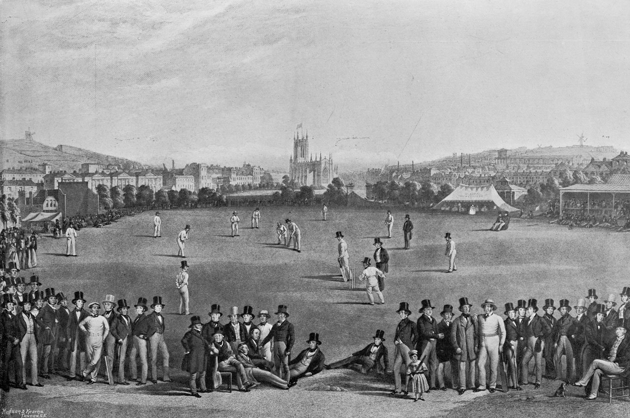 Le match de cricket entre Sussex et Kent à Brighton, d