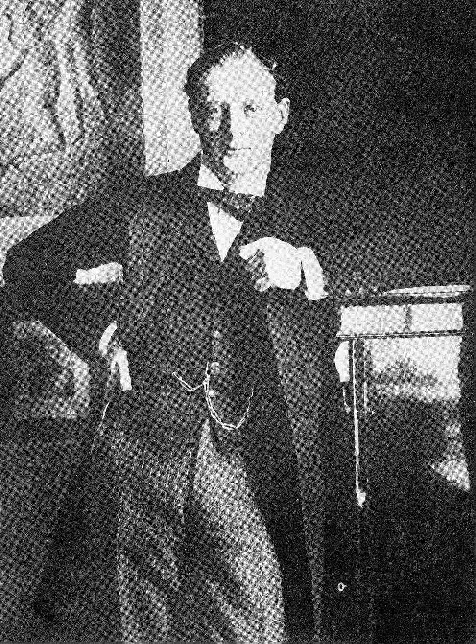 Winston Spencer Churchill en 1904 - English Photographer