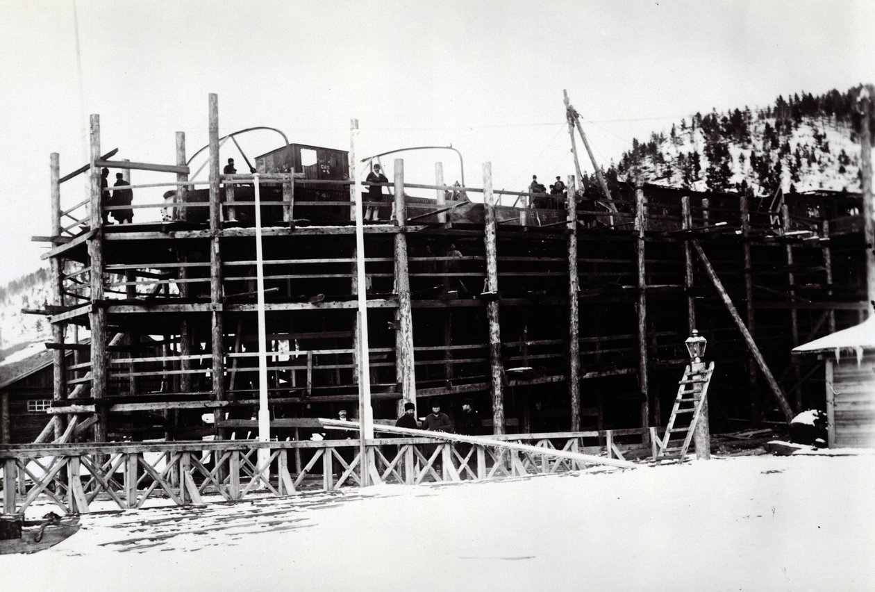 Yard no. 647, Baikal. Reconstruction du ferry brise-glace Baikal en Russie - English Photographer