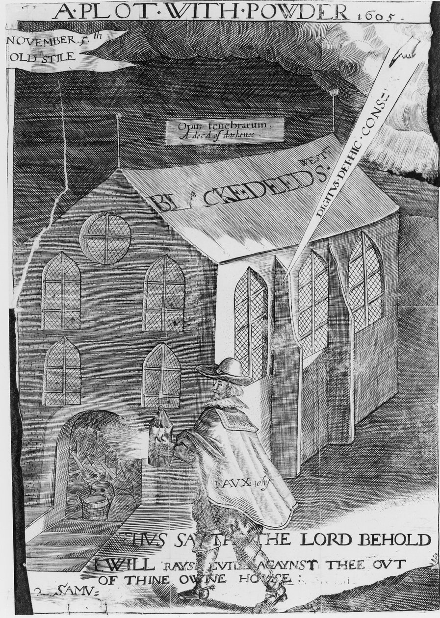 Un complot avec de la poudre, 1605 - English School