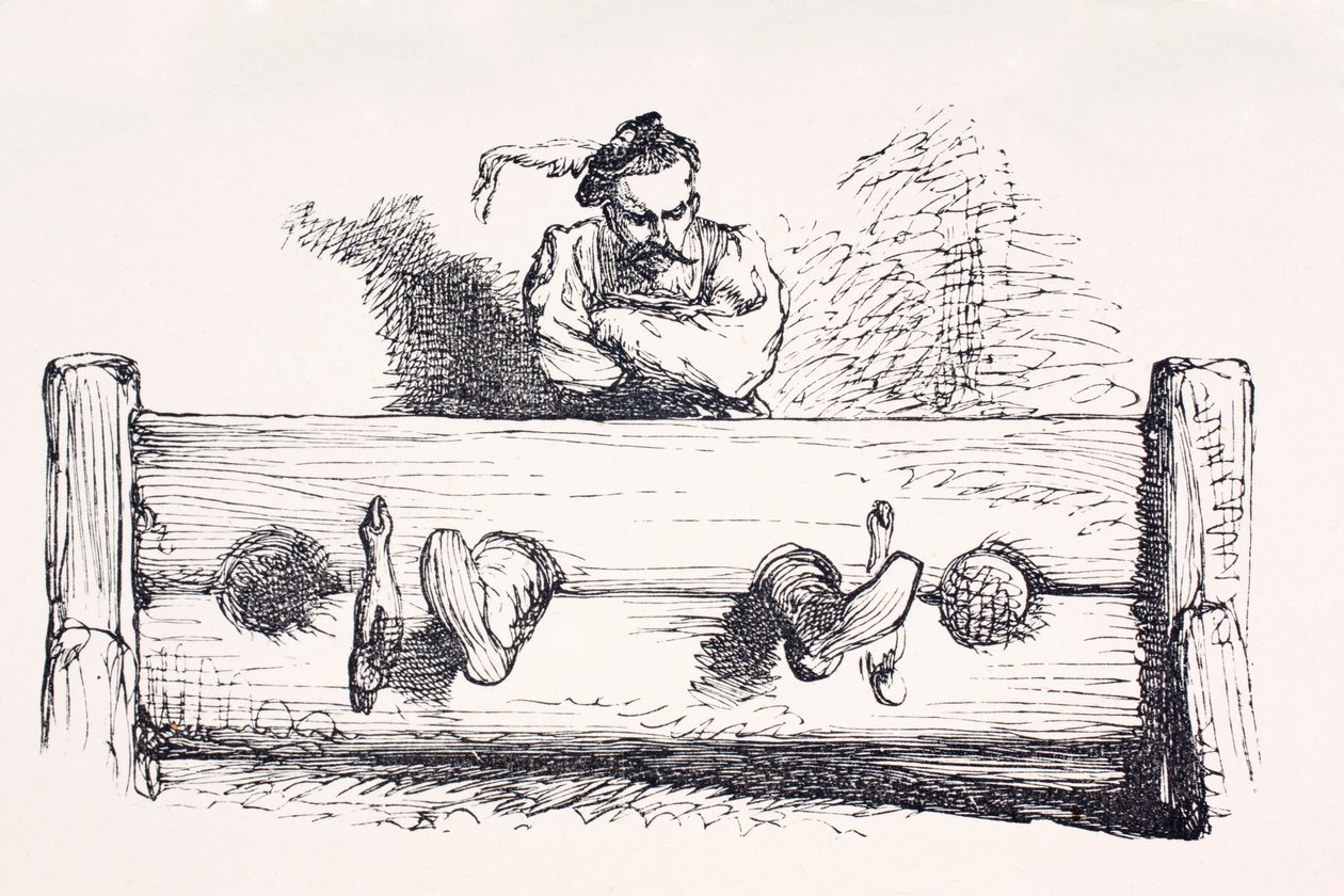 Un homme au pilori, tiré de 