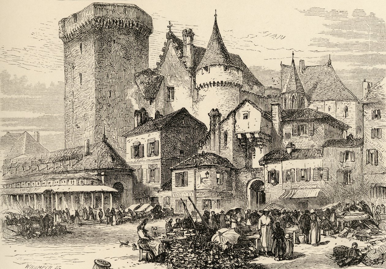 Angoulême, France, illustration de 