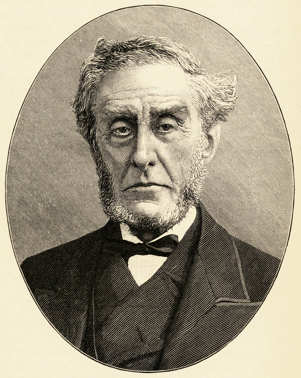 Anthony Ashley Cooper (1801-85) 7e Comte de Shaftesbury - English School