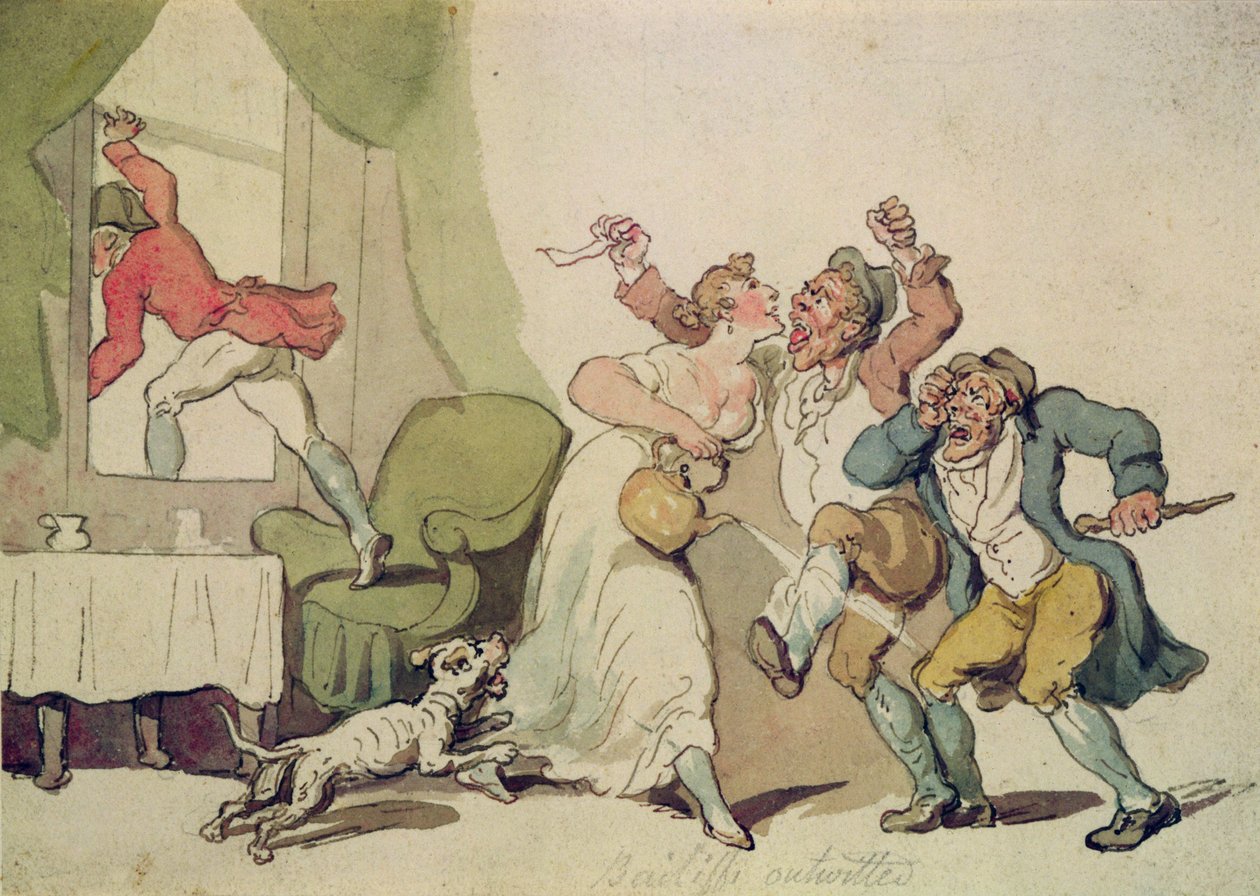 Huissiers déjoués - English School