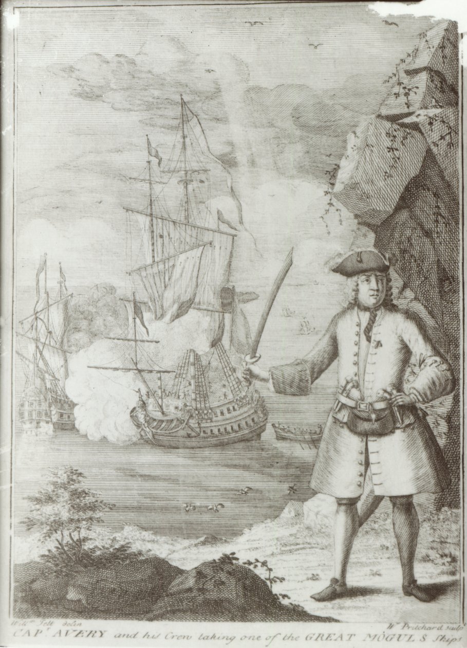 Le capitaine Avery capturant le 