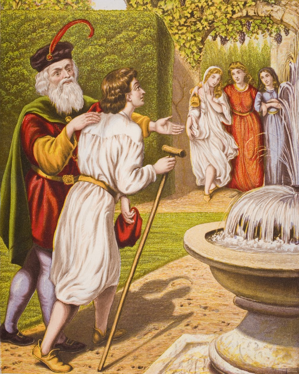 La Sécurité charnelle présente sa femme et ses filles à la Conscience tendre, illustration de 