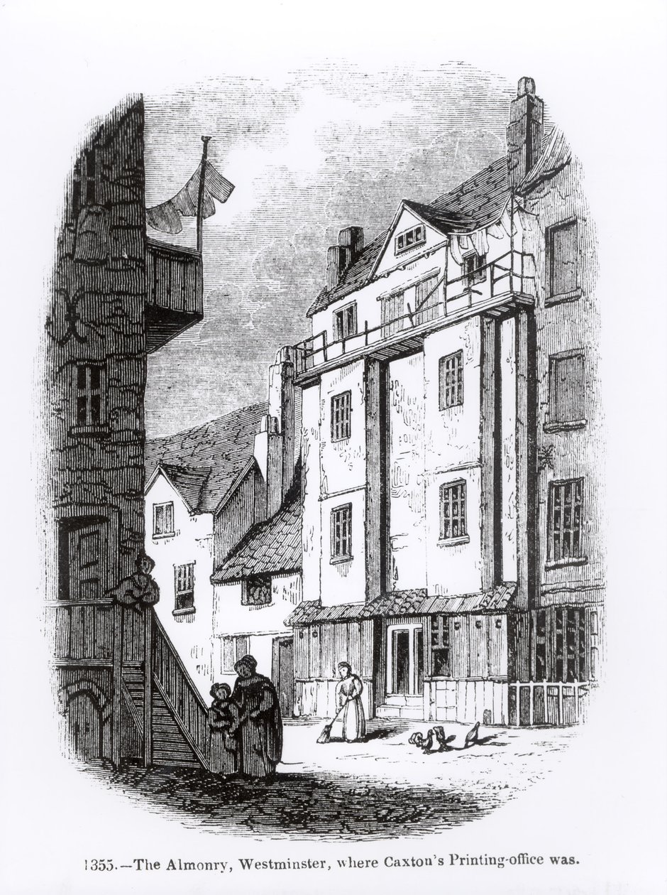 Imprimerie de Caxton, The Almonry, Westminster - English School