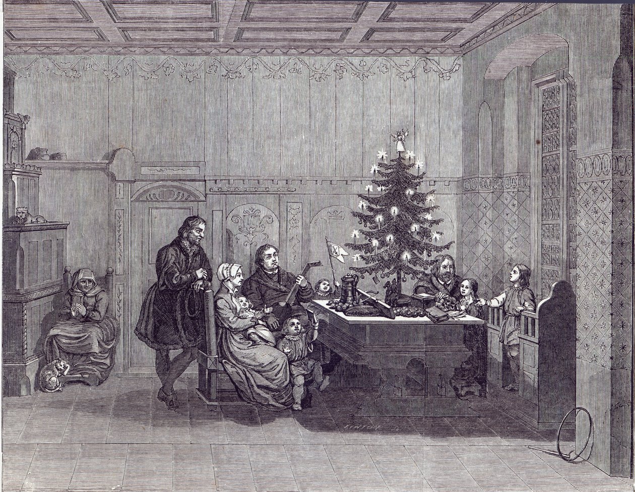 Veille de Noël en Allemagne : Martin Luther et sa famille, de 