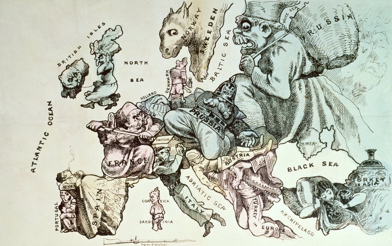 Carte comique de l