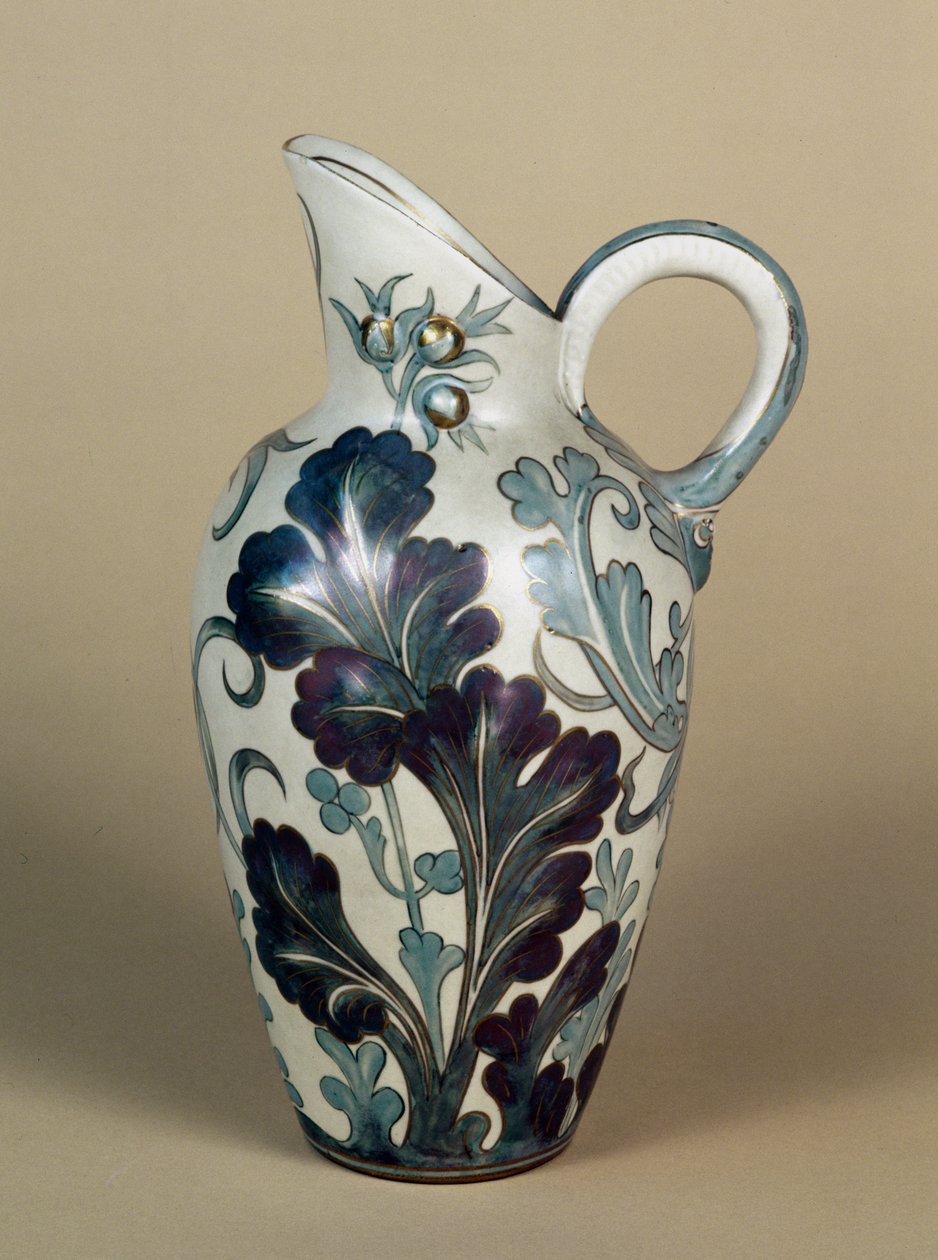 Pichet en grès Doulton Carrara, vers 1890 - English School