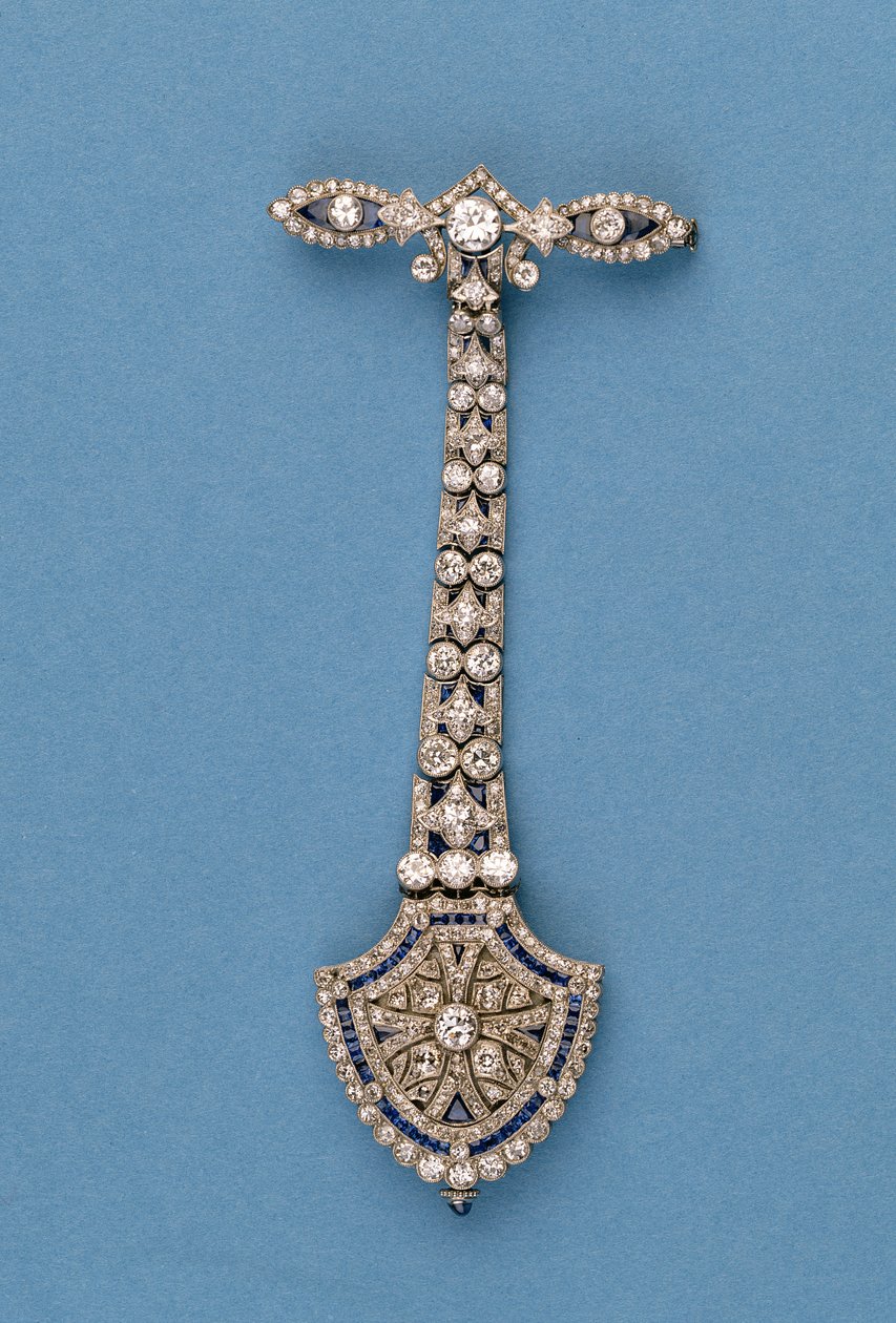Montre de poche (saphir et diamant) - English School
