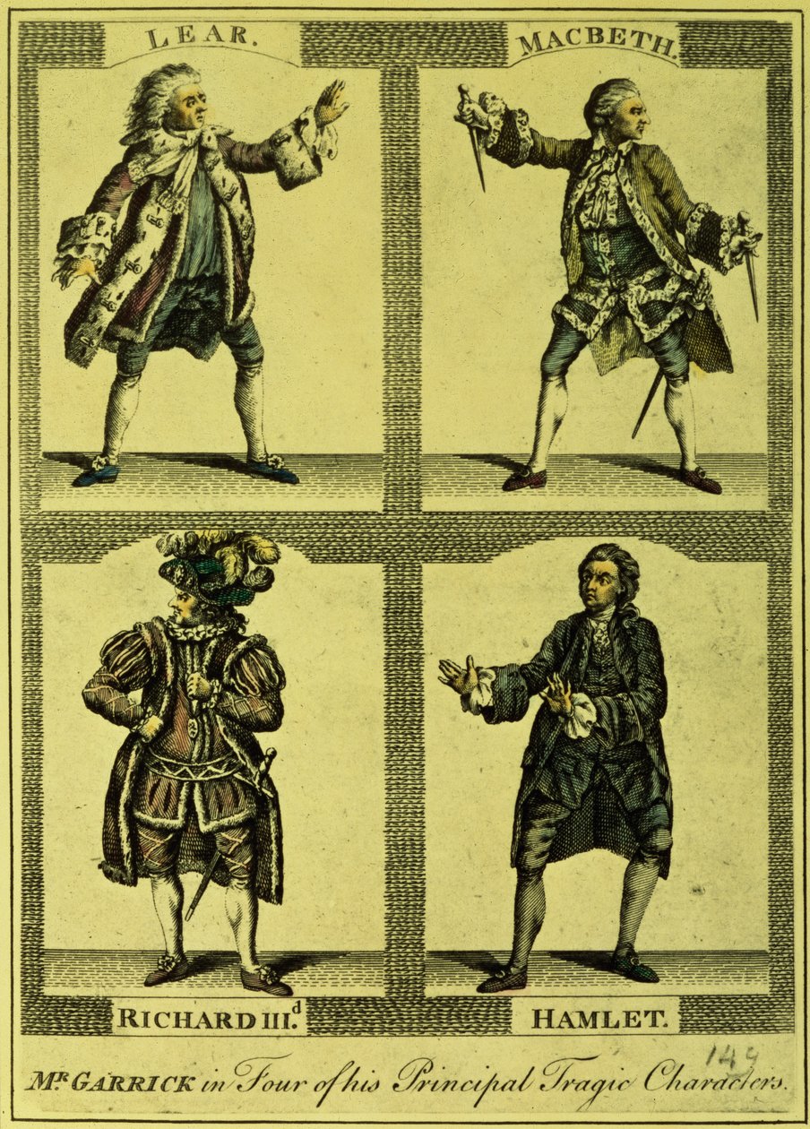 Quatre rôles tragiques - English School