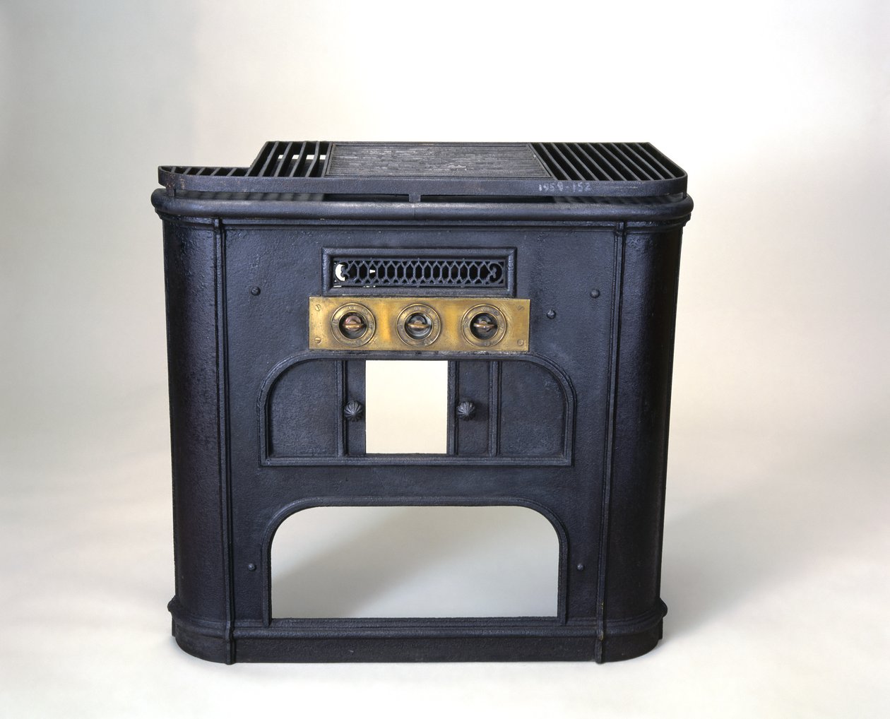 Cuisinière à gaz conçue par Alfred King de Liverpool, 1859 - English School