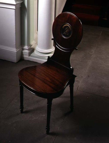 Chaise de hall par Gillows du Lancashire, 1785 - English School