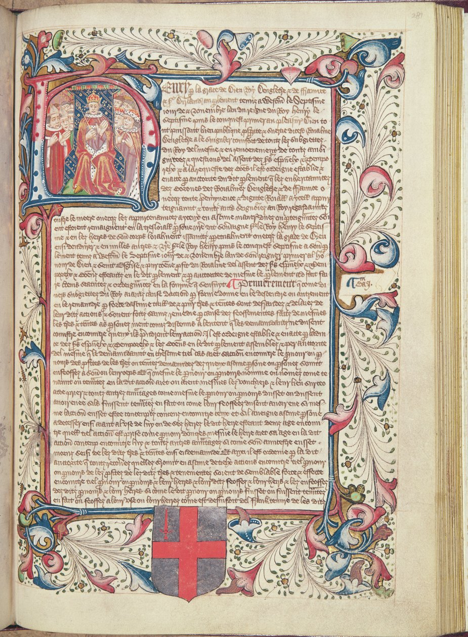 Henri VII (1457-1509) représenté dans l