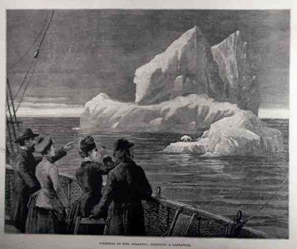Icebergs dans l
