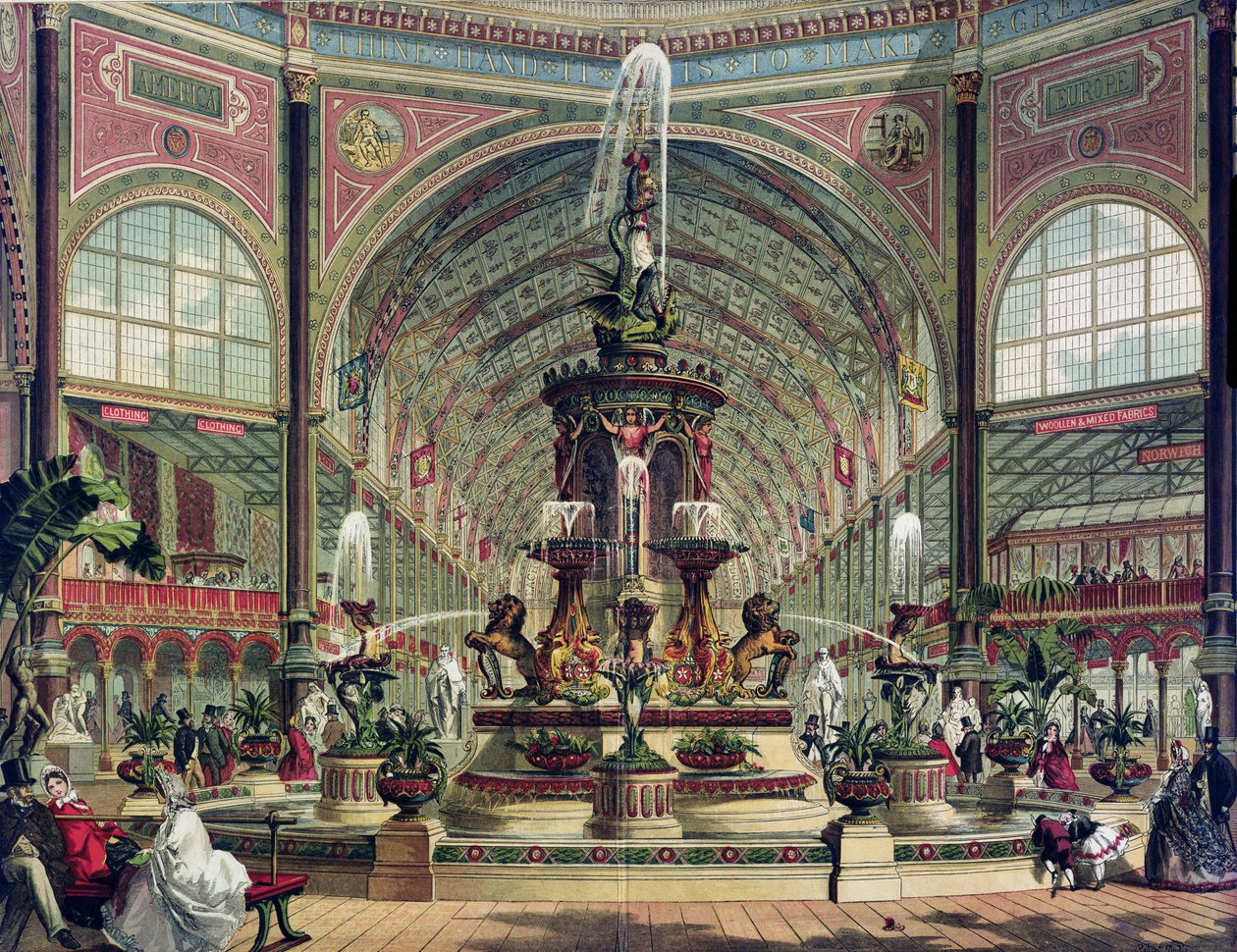 Intérieur du Crystal Palace - English School