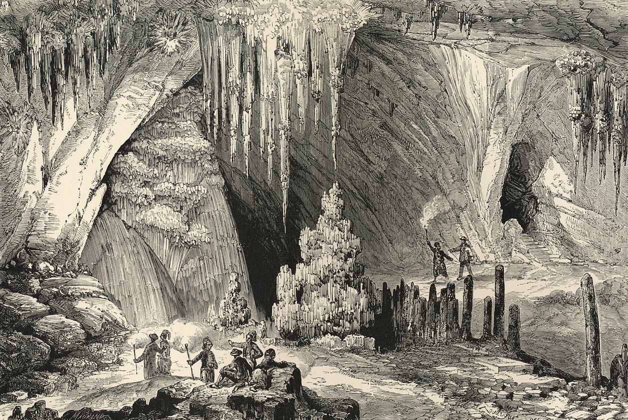 Intérieur de la grotte d