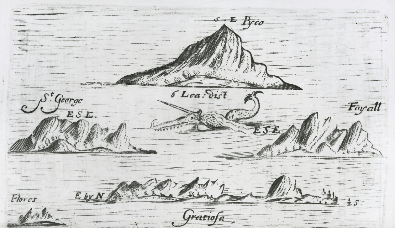 Îles des Açores, c.1597 - English School