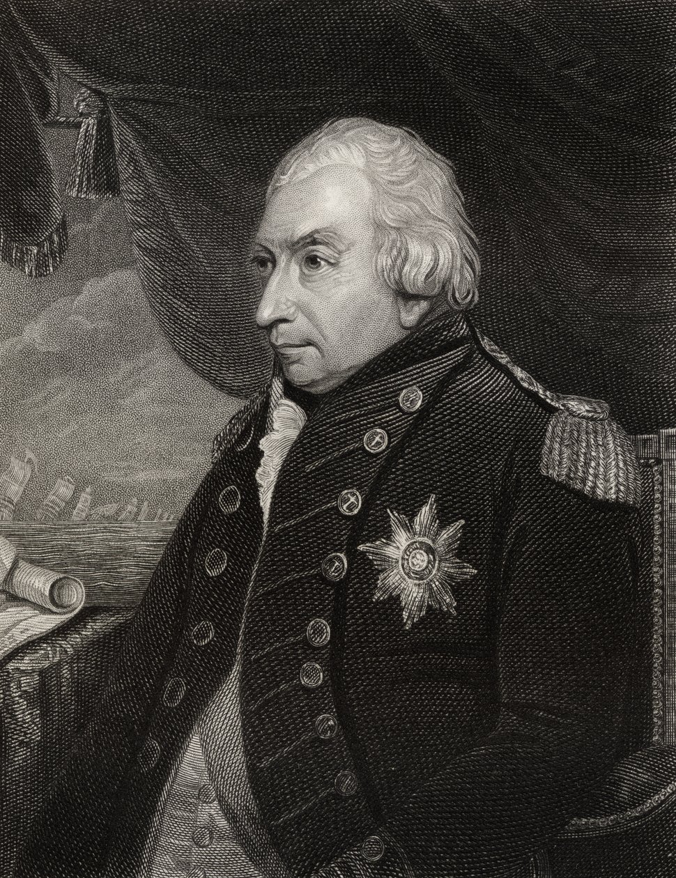 John Jervis (1735-1823) 1er comte de St. Vincent - English School