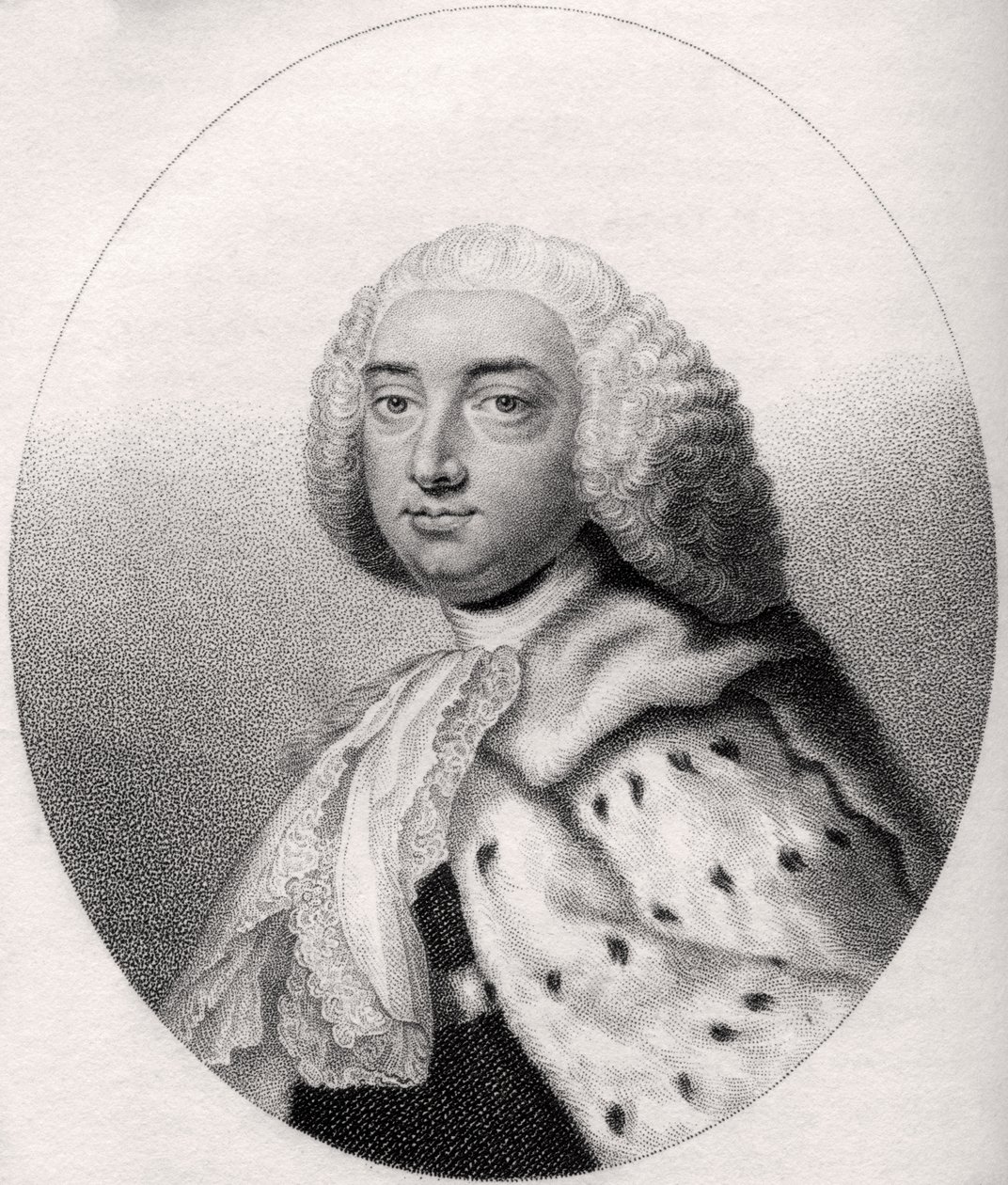 John Perceval, gravé par Freeman, illustration de 