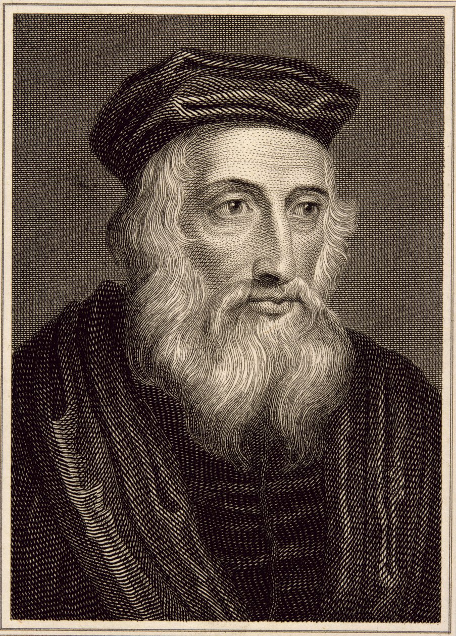 John Wycliffe (c.1330-84) - English School