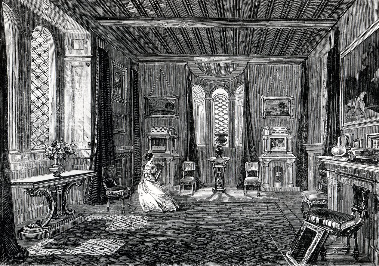 Lansdown Tower - Le salon écarlate, publié dans 