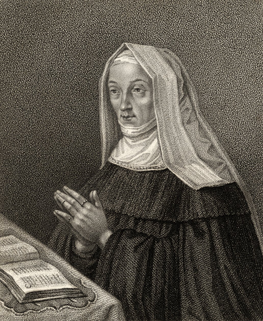 Margaret, comtesse de Richmond et Derby, gravée par Gerimia, de 