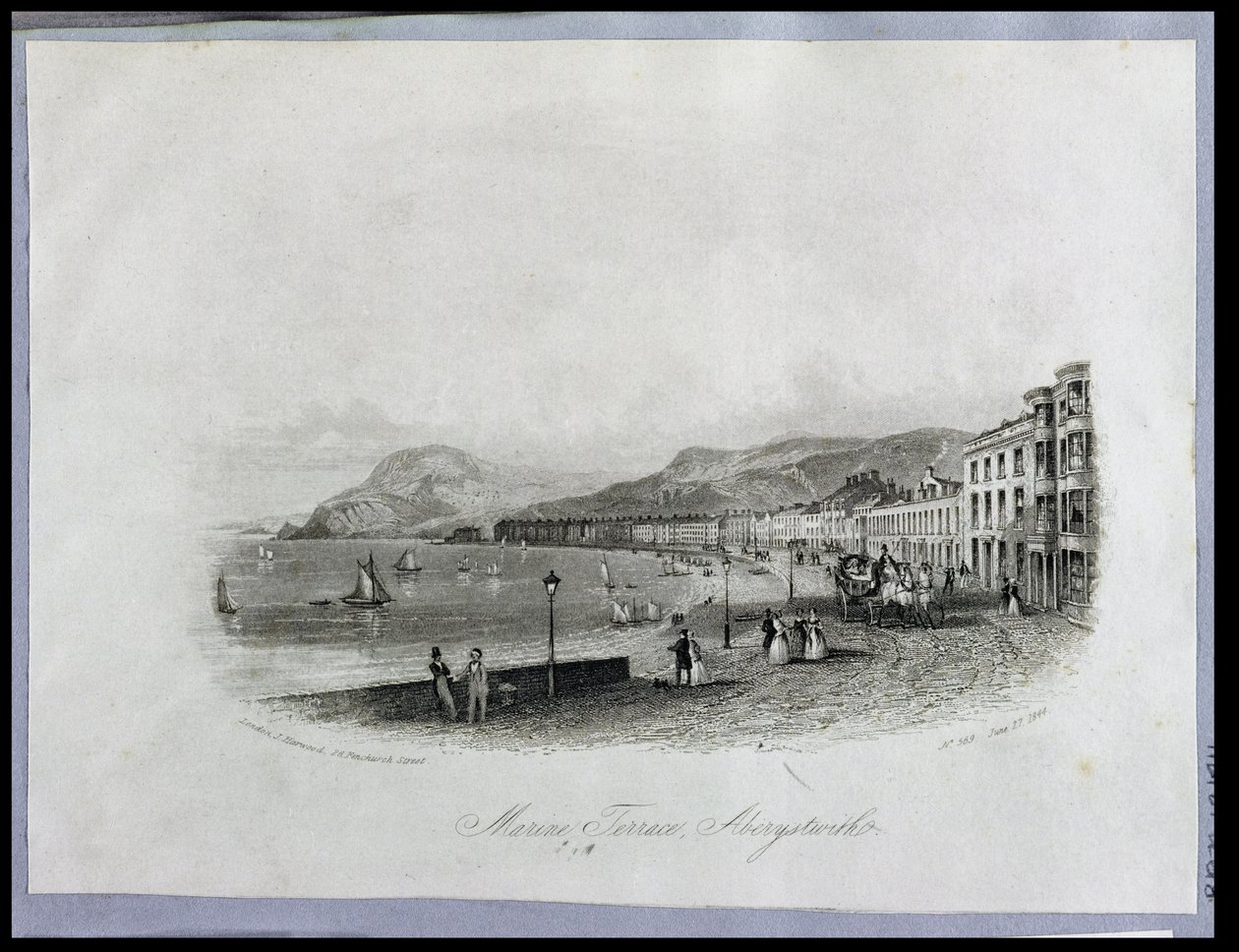 Marine Terrace, Aberystwyth, 1844 - English School