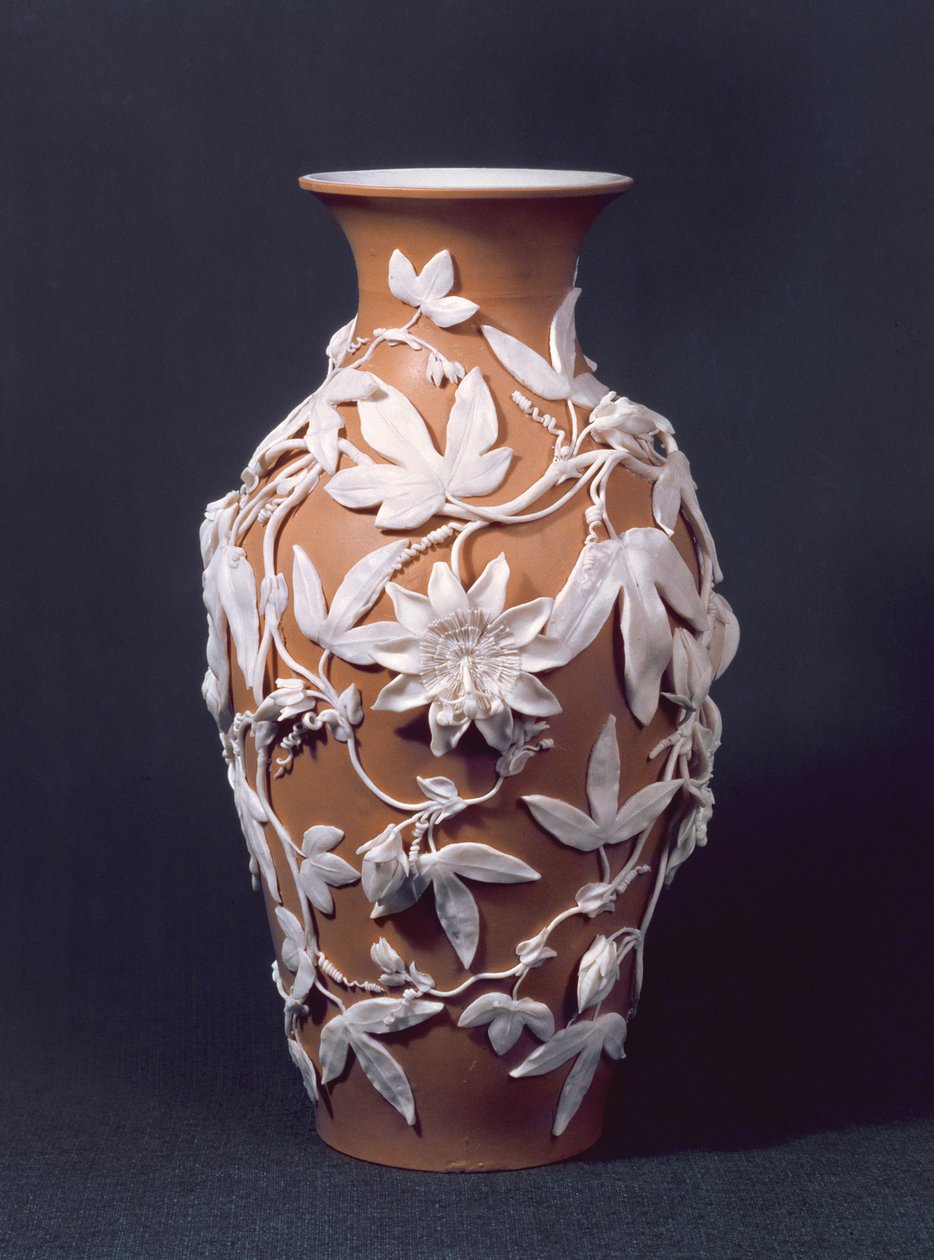 Vase en faïence de Minton, 1894 - English School