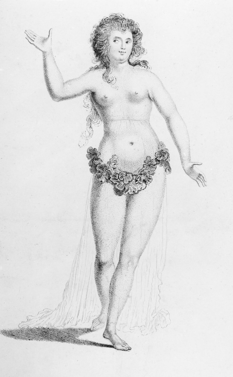 Mlle Chudleigh (1720-88) dans le rôle d