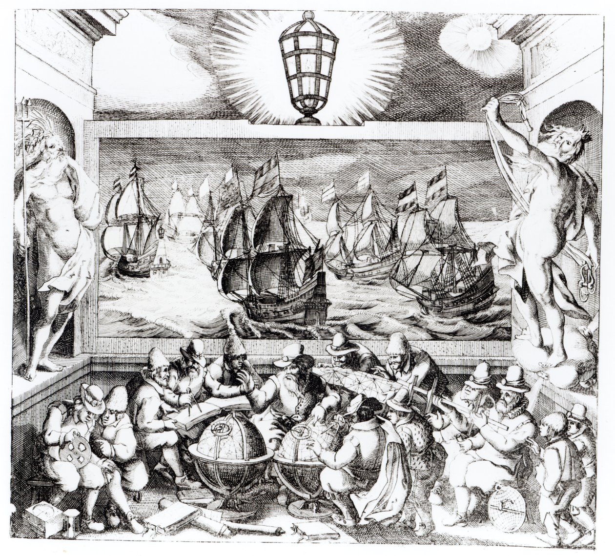 Page de titre de la Navigation, 1600 - English School