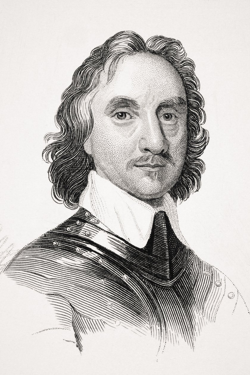 Oliver Cromwell, illustration de 