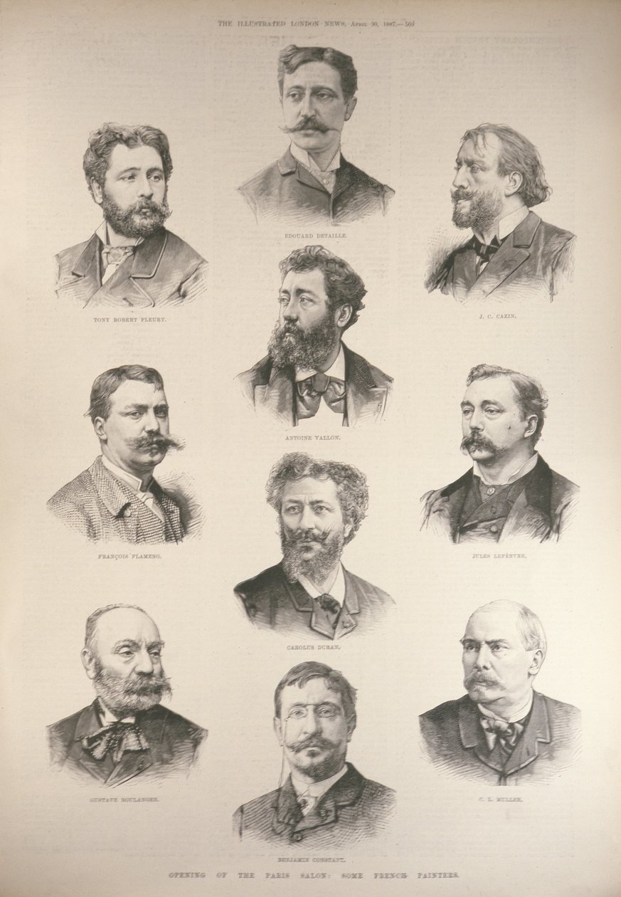 Ouverture du Salon de Paris : Quelques peintres français, de 