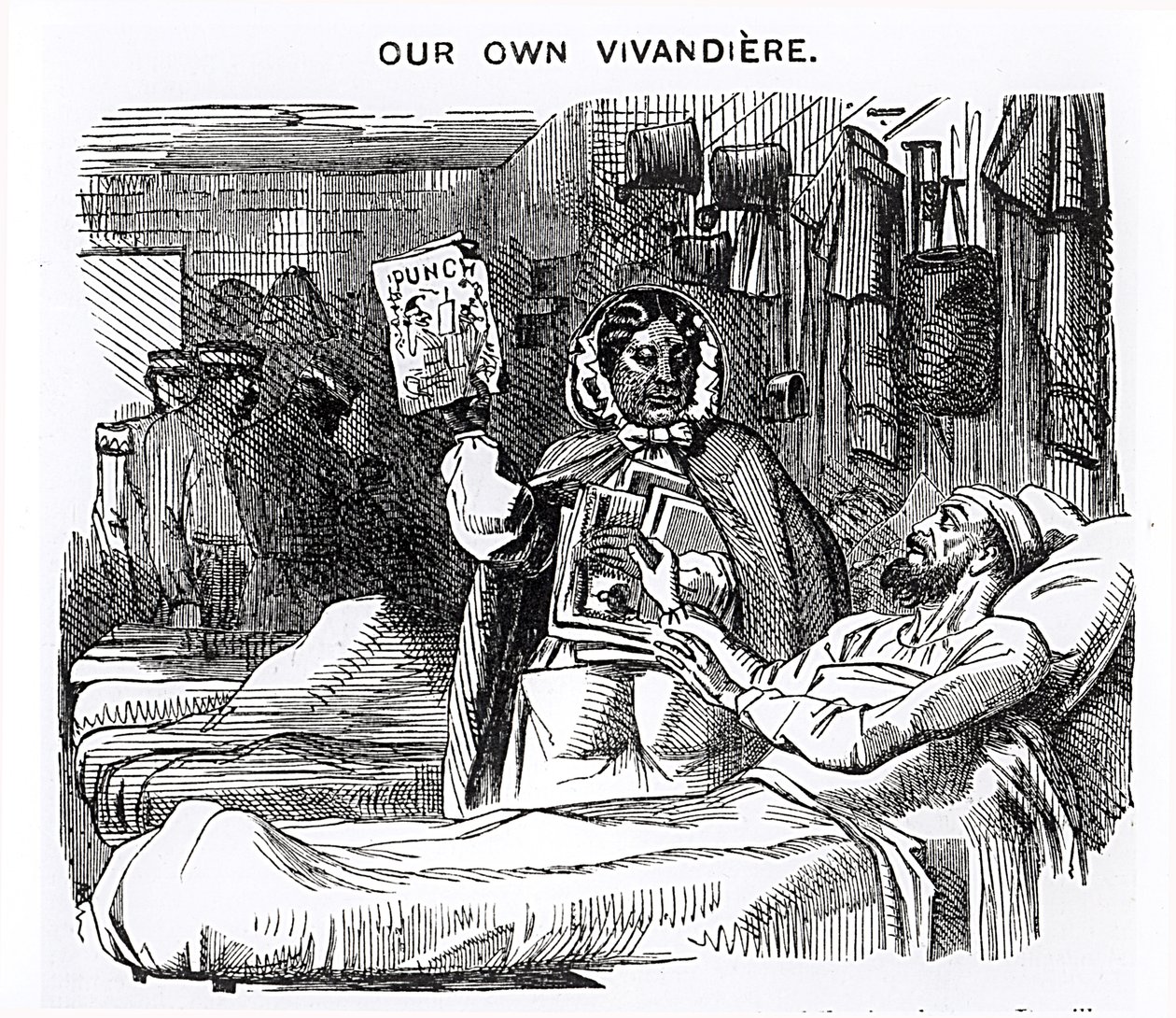 Notre propre vivandière, Mme Seacole (1805-81) telle que représentée dans 