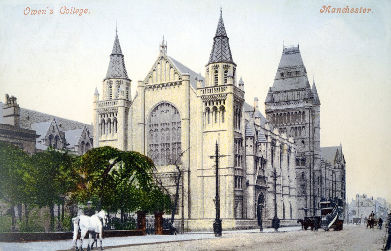 Owens College, Manchester - English School