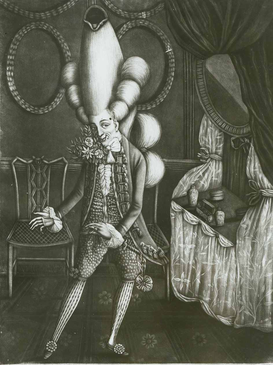 Pantheon Macaroni, 1773 - English School