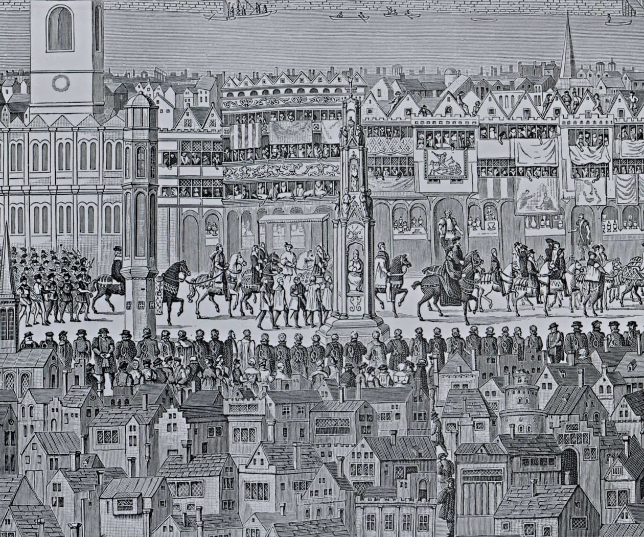 Partie de la procession du couronnement d