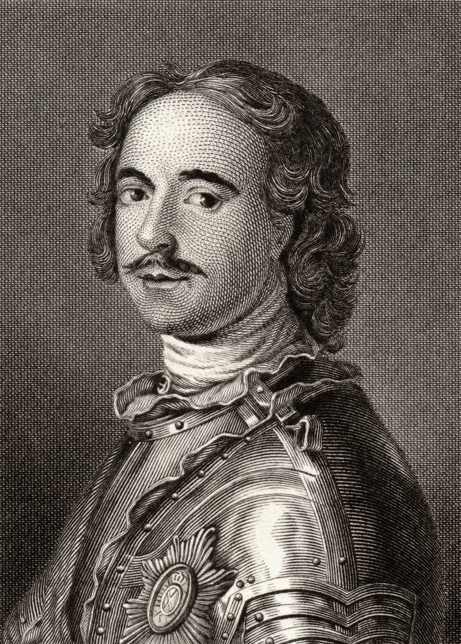 Pierre Ier (1672-1725) Pierre le Grand, Tsar de Russie - English School