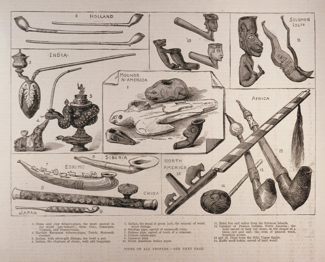 Pipes de tous les peuples, de 