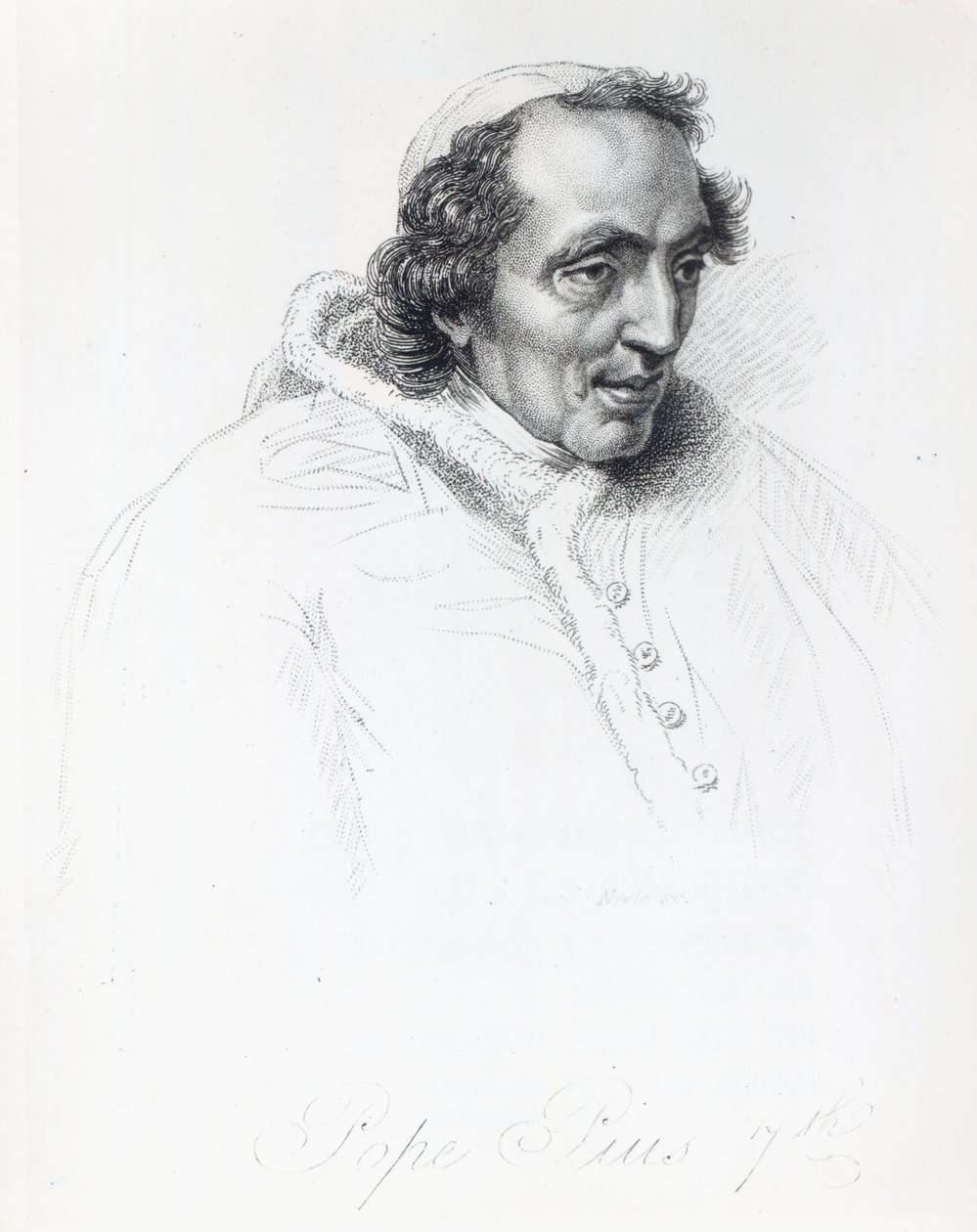 Pape Pie VII - English School