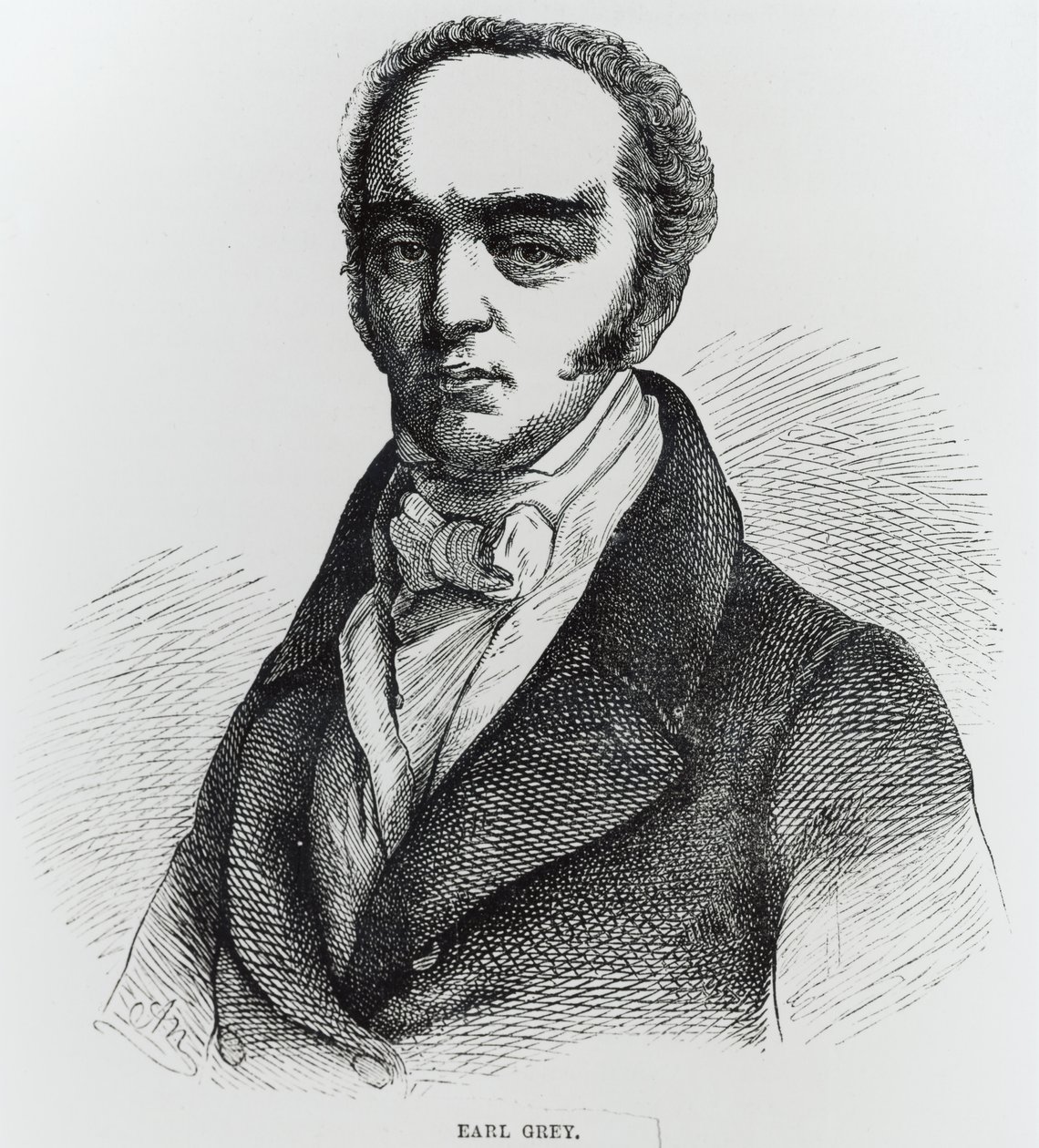 Portrait du comte Grey (1764-1845) - English School
