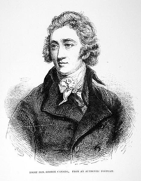 Portrait de George Canning (1770-1827) - English School