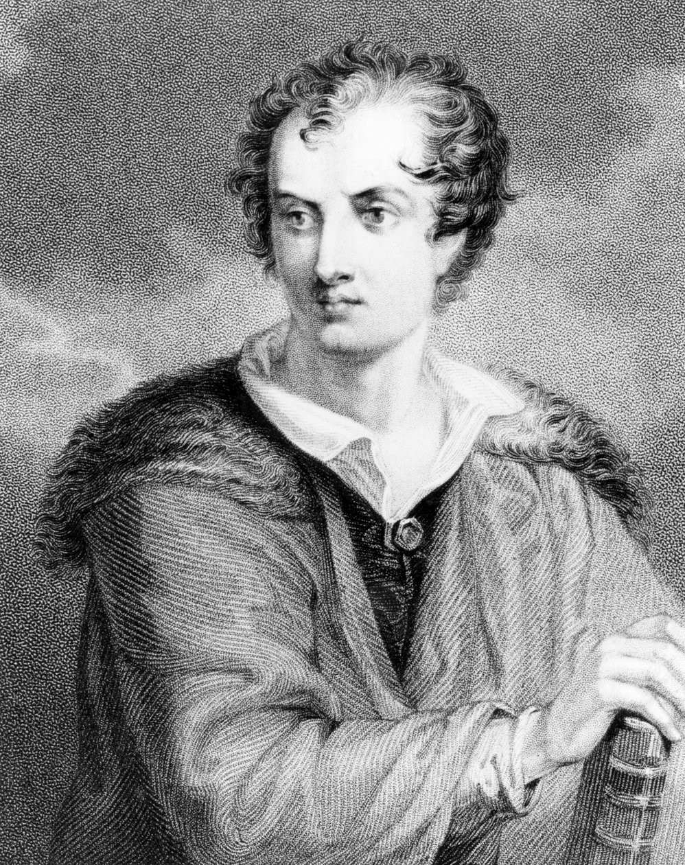 Portrait de George Gordon, 6e Lord Byron de Rochdale (1788-1824) - English School