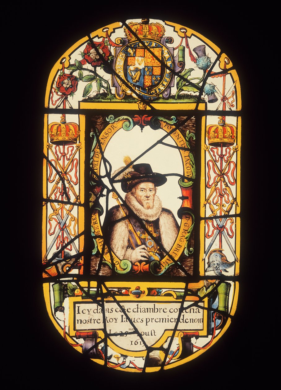 Portrait de Jacques Ier - English School