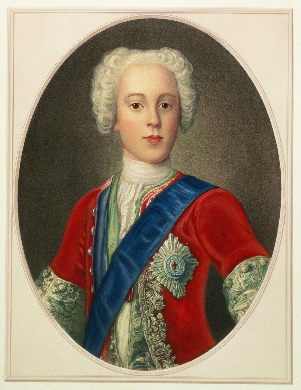 Portrait du Prince Charles Edward Louis Philip Casimir Stewart, le Jeune Prétendant ou 